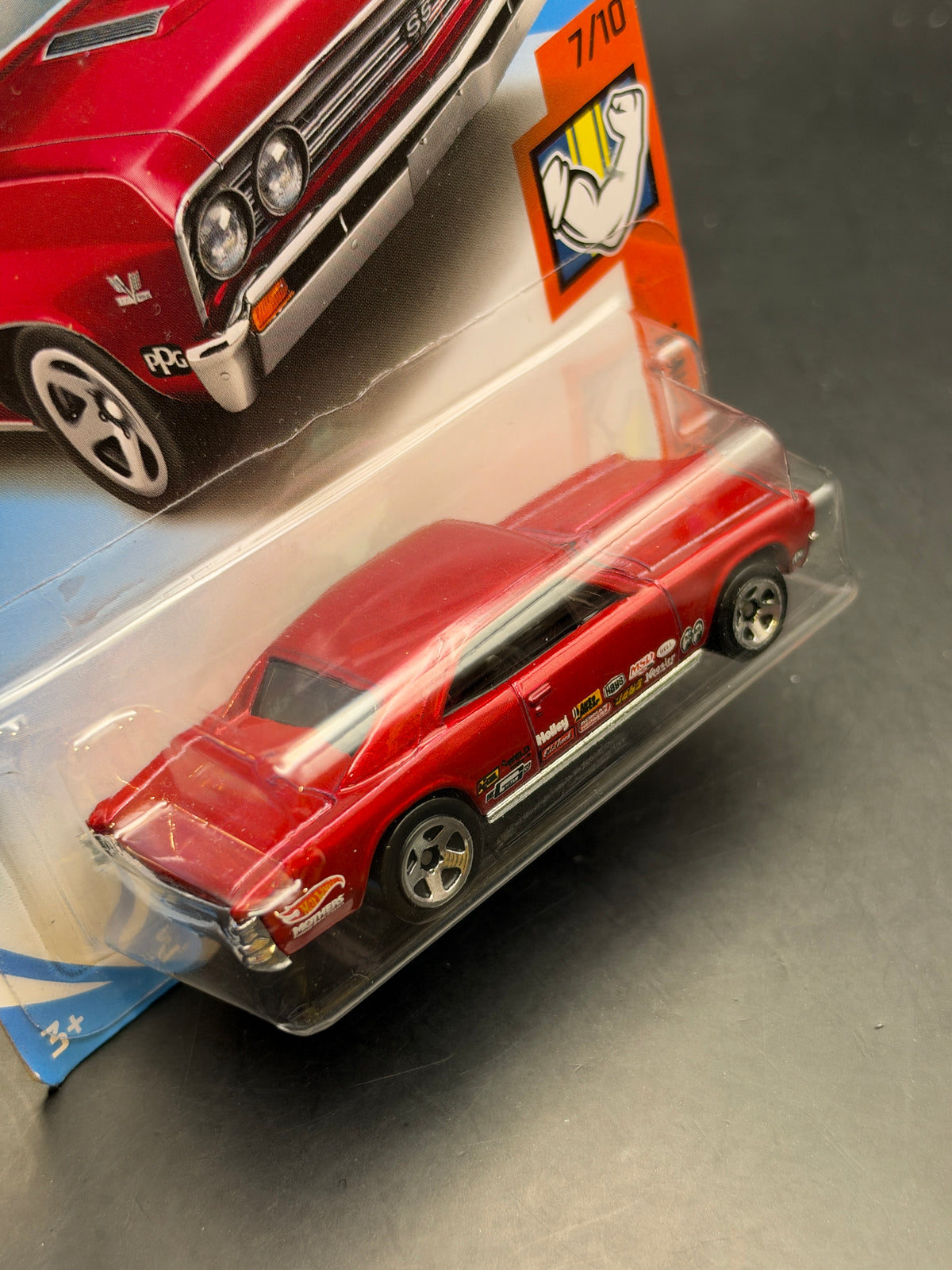 HOT WHEELS - 67 CHEVELLE SS 396 (2019) - HW MUSCLE MANIA 7/10