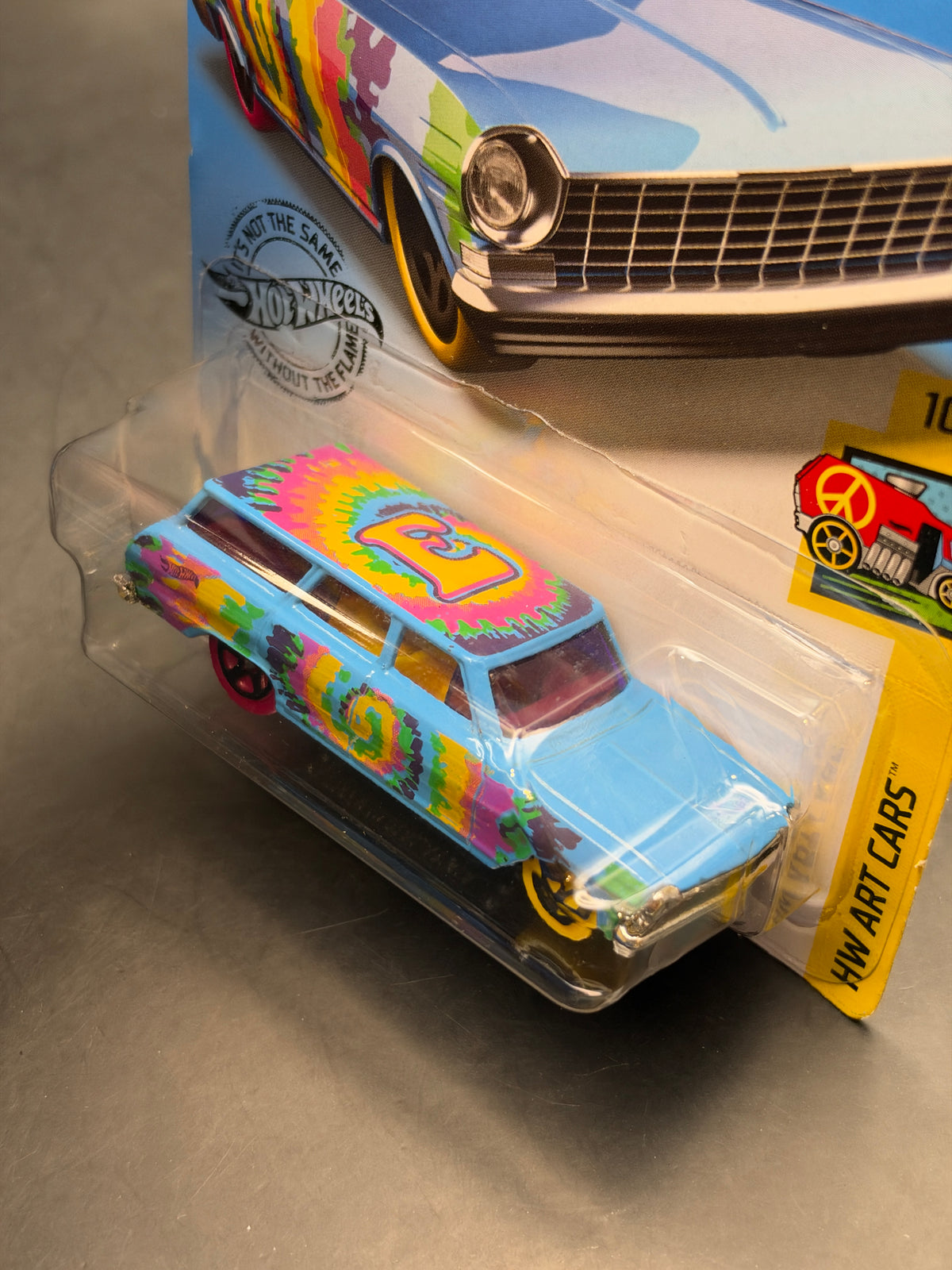 HOT WHEELS - 64 CHEVY NOVA WAGON (2019) - HW ART CARS 10/10