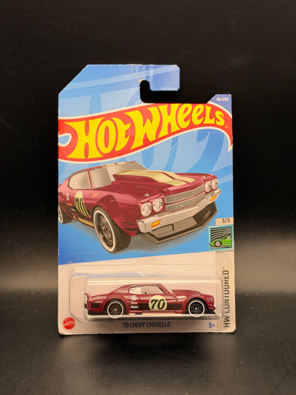HOT WHEELS - 70’ CHEVY CHEVELLE (2022) - HW CONTOURED 3/5