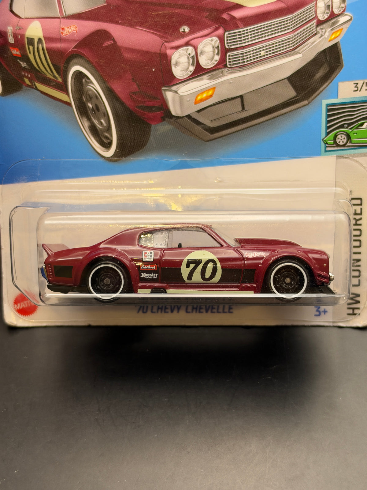 HOT WHEELS - 70’ CHEVY CHEVELLE (2022) - HW CONTOURED 3/5