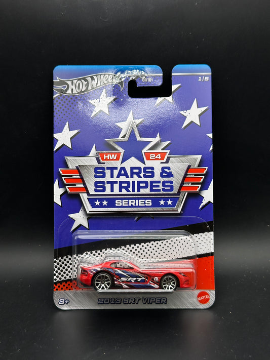 HOT WHEELS - 2013 SRT VIPER (2024) - STARS AND STRIPE SERIES 1/5