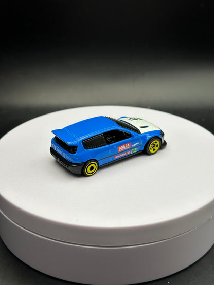 HOT WHEELS - HONDA CIVIC CUSTOM (2022) - HW J IMPORTS 10/10 - LOOSE