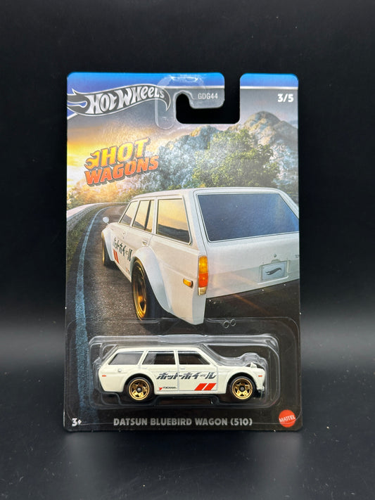 HOT WHEELS - DATSUN BLUEBIRD WAGON 510 (2024) - HW HOT WAGONS SERIES 3/5