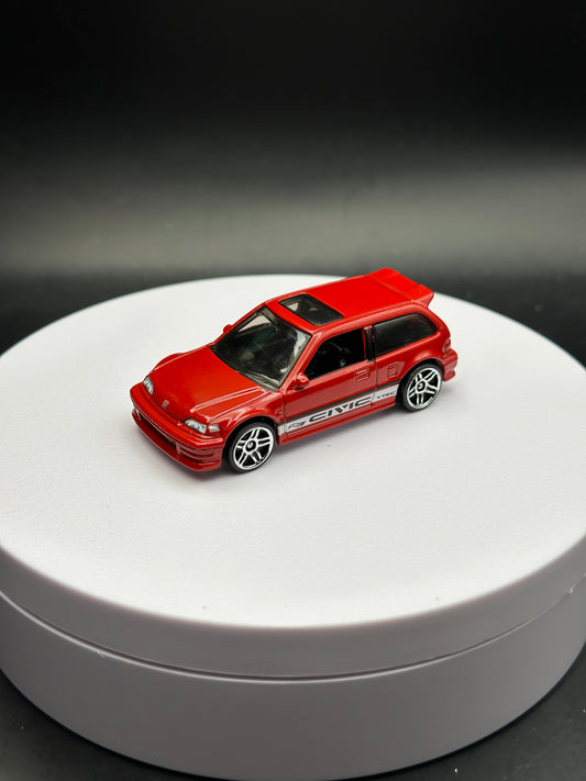 HOT WHEELS - 90 HONDA CIVIC EF (2023) - HW J-IMPORTS 7/10 - LOOSE