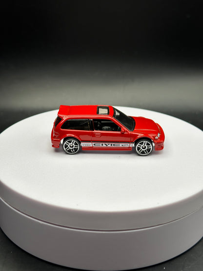 HOT WHEELS - 90 HONDA CIVIC EF (2023) - HW J-IMPORTS 7/10 - LOOSE