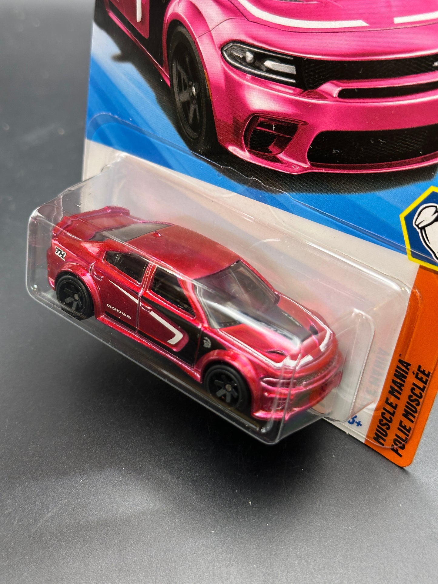 HOT WHEELS - 20 DODGE CHARGER HELLCAT (2025) - HW MUSCLE MANIA 9/10 - SUPER TREASURE HUNT