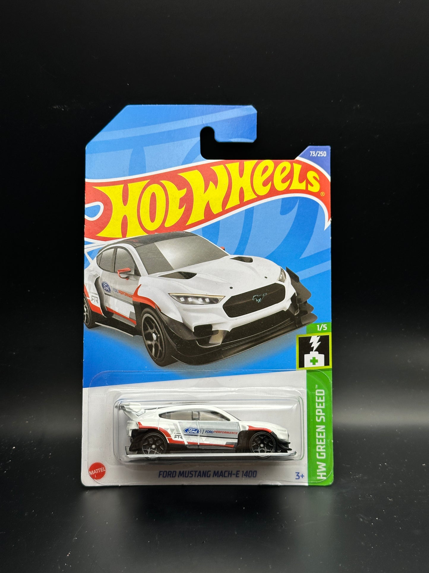 HOT WHEELS - FORD MUSTANG MACH E 1400 (2022) - HW GREEN SPEED 1/5