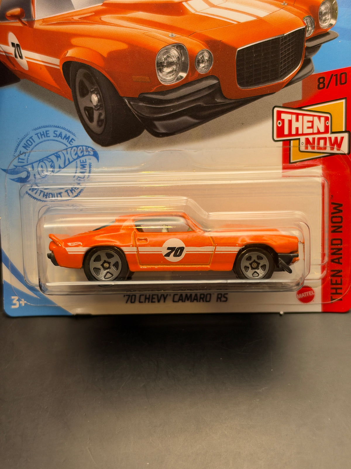 HOT WHEELS - 70 CHEVY CAMARO RS (2021) - HW THEN AND NOW 8/10