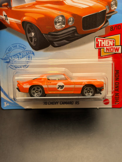 HOT WHEELS - 70 CHEVY CAMARO RS (2021) - HW THEN AND NOW 8/10