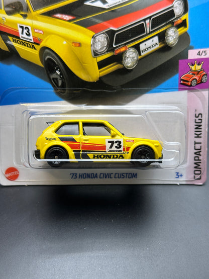 HOT WHEELS - 73 HONDA CIVIC CUSTOM (2024) - COMPACT KINGS 4/5