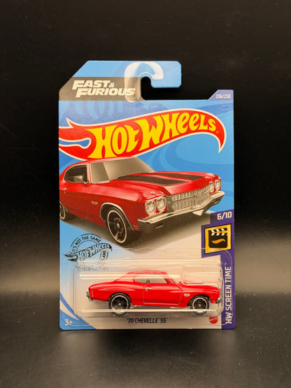 HOT WHEELS - 70 CHEVELLE SS (2020) - HW SCREEN TIME 6/10
