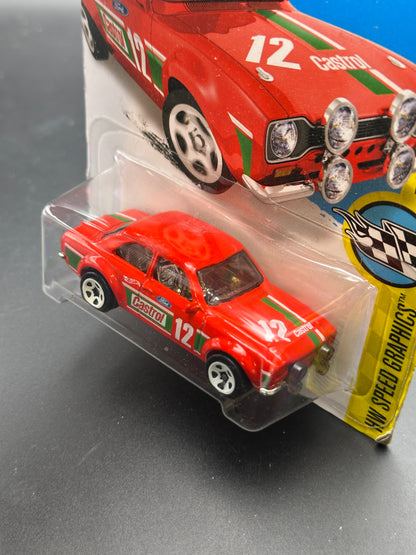 HOT WHEELS - 70 FORD ESCORT RS1600 (2016) - HW SPEED GRAPHICS 10/10
