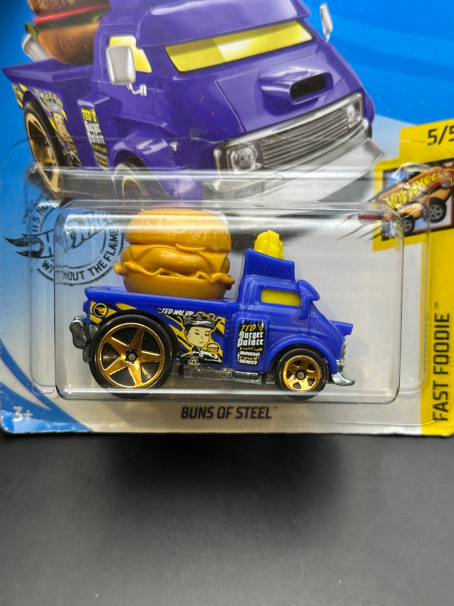 HOT WHEELS - BUNS OF STEEL (2020) - TREASURE HUNT - FAST FOODIE 5/5