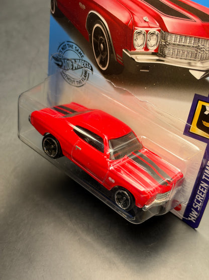HOT WHEELS - 70 CHEVELLE SS (2020) - HW SCREEN TIME 6/10