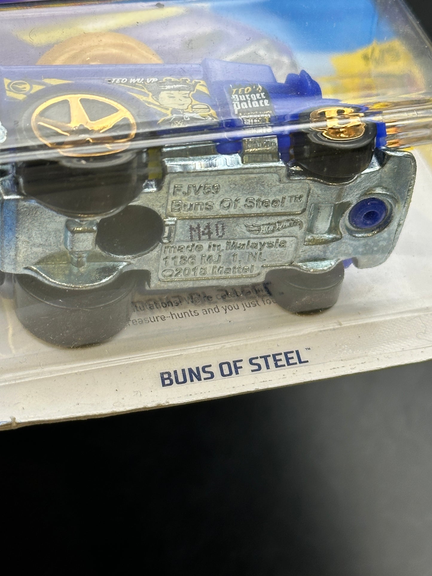 HOT WHEELS - BUNS OF STEEL (2020) - TREASURE HUNT - FAST FOODIE 5/5