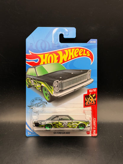 HOT WHEELS - 65 FORD GALAXIE (2020) - HW FLAMES 10/10