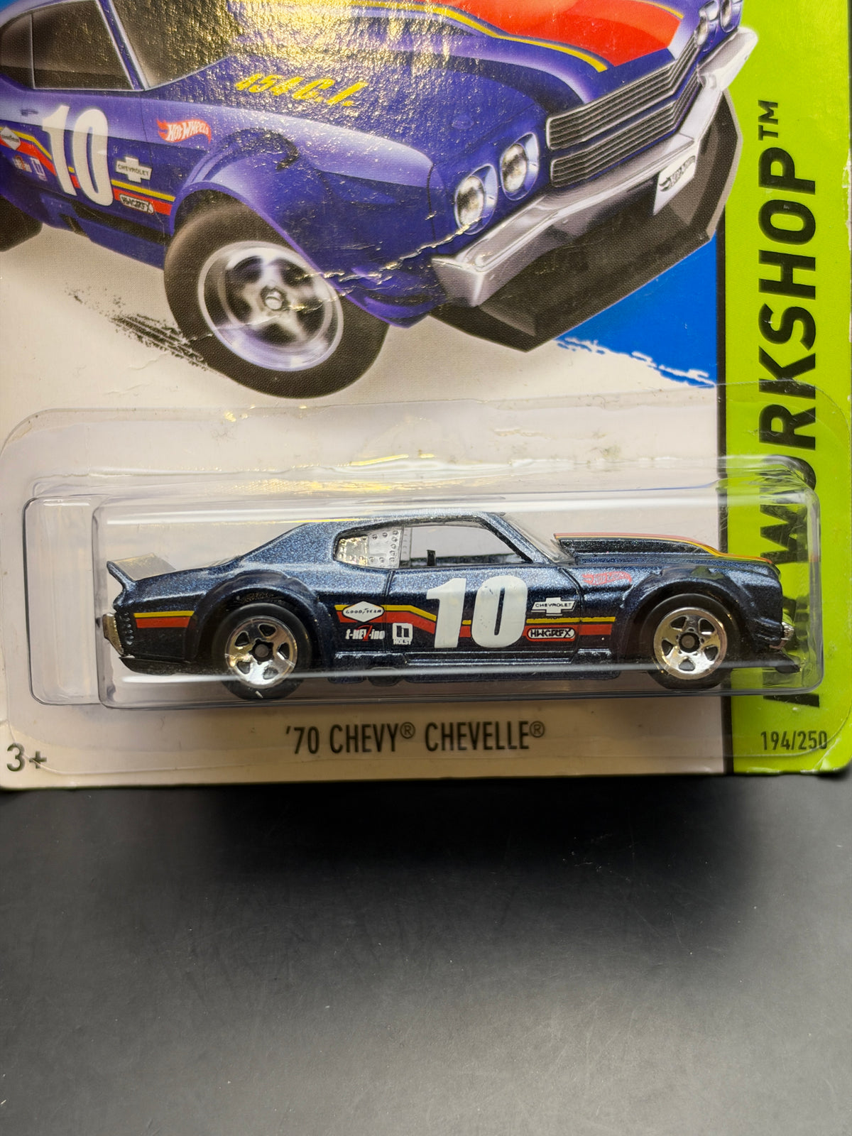 HOT WHEELS - 70 CHEVY CHEVELLE (2015) - HW WORKSHOP