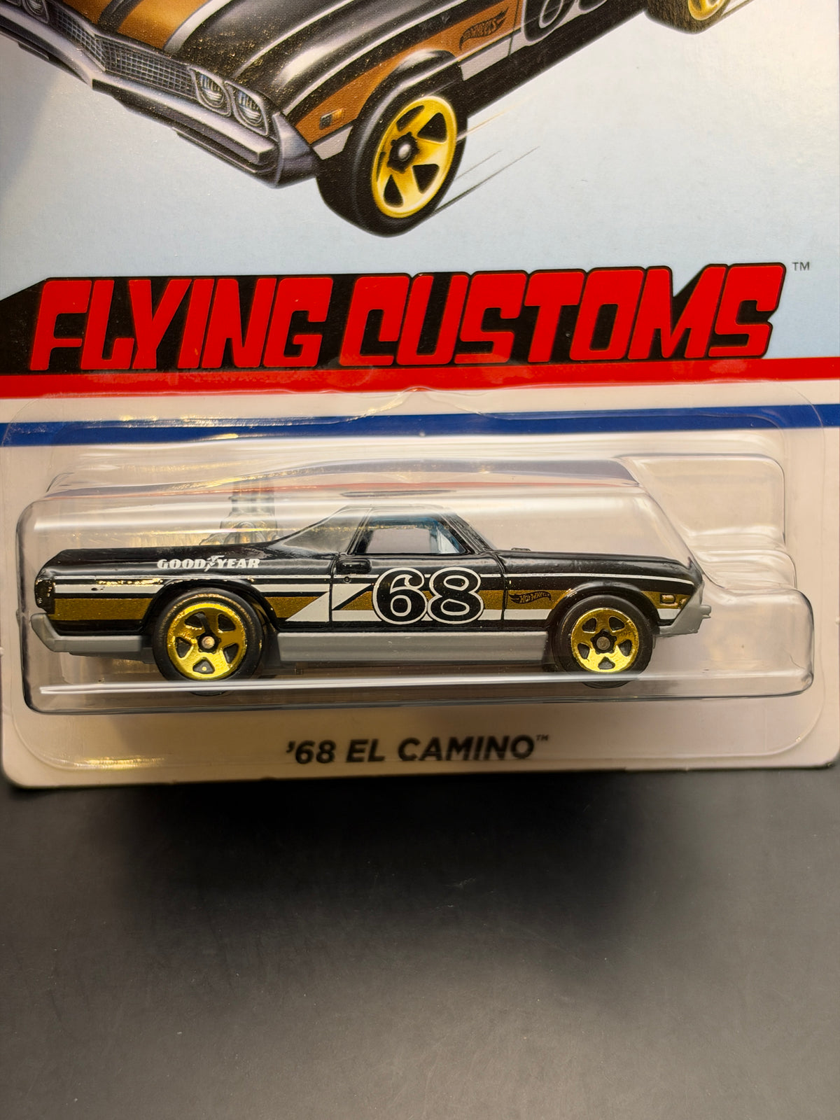 HOT WHEELS - 68 EL CAMINO (2021) - FLYING CUSTOM SERIES