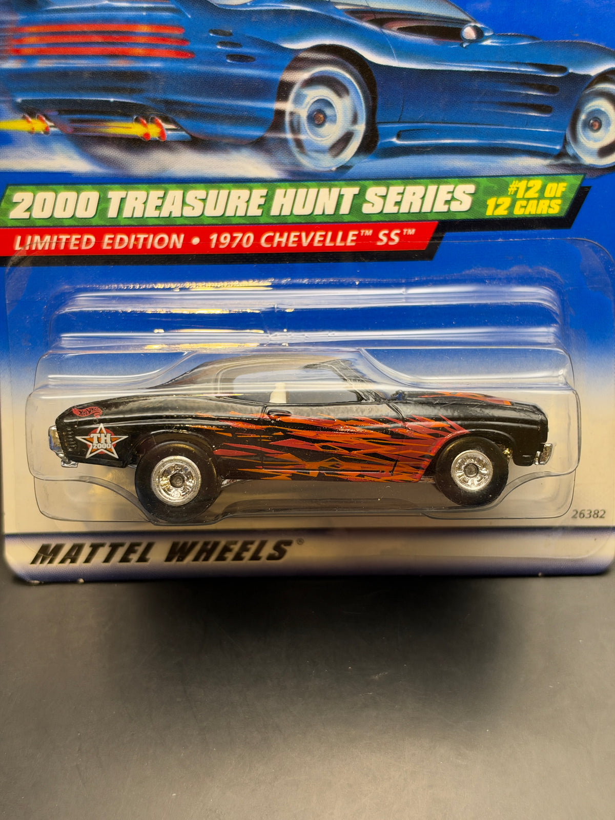 HOT WHEELS - 1970 CHEVELLE SS (2000) - HW 2000 TREASURE HUNT 12/12