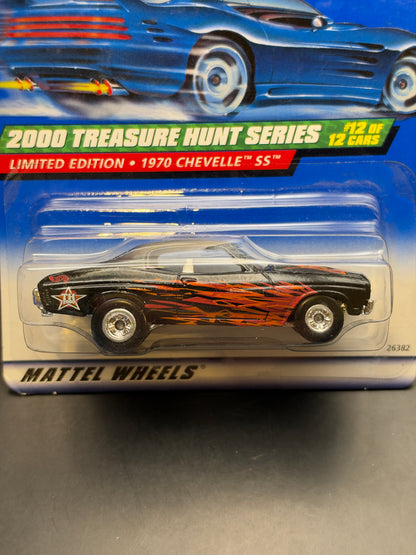 HOT WHEELS - 1970 CHEVELLE SS (2000) - HW 2000 TREASURE HUNT 12/12
