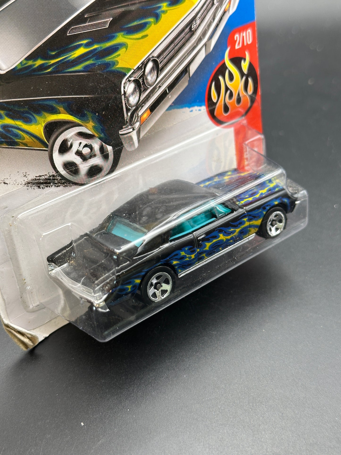HOT WHEELS - 67 CHEVELLE SS 396 (2016) - HW FLAMES 2/10