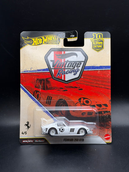 IMPORT - HOT WHEELS - FERRARI 250 GTO (2026) - CAR CULTURE - VINTAGE RACING 4/5