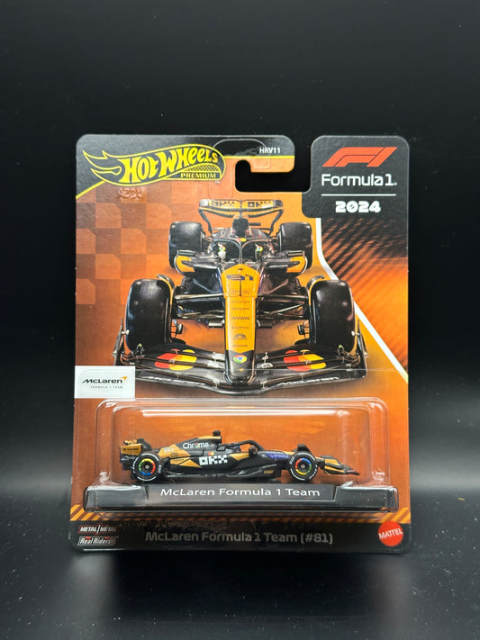HOT WHEELS - OSCAR PIASTRI MCLAREN FORMULA 1 TEAM #81 (2025) - FORMULA 1 SERIES