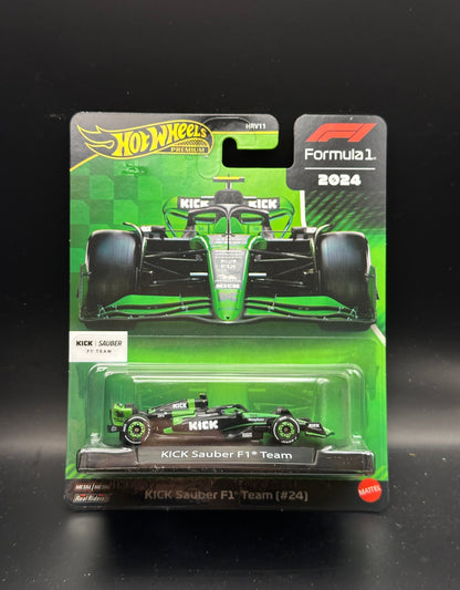 HOT WHEELS - ZHOU GUANYU KICK SAUBER F1 TEAM #24 (2025) - FORMULA 1 SERIES