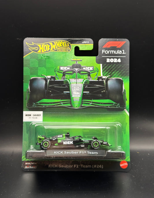HOT WHEELS - ZHOU GUANYU KICK SAUBER F1 TEAM #24 (2025) - FORMULA 1 SERIES