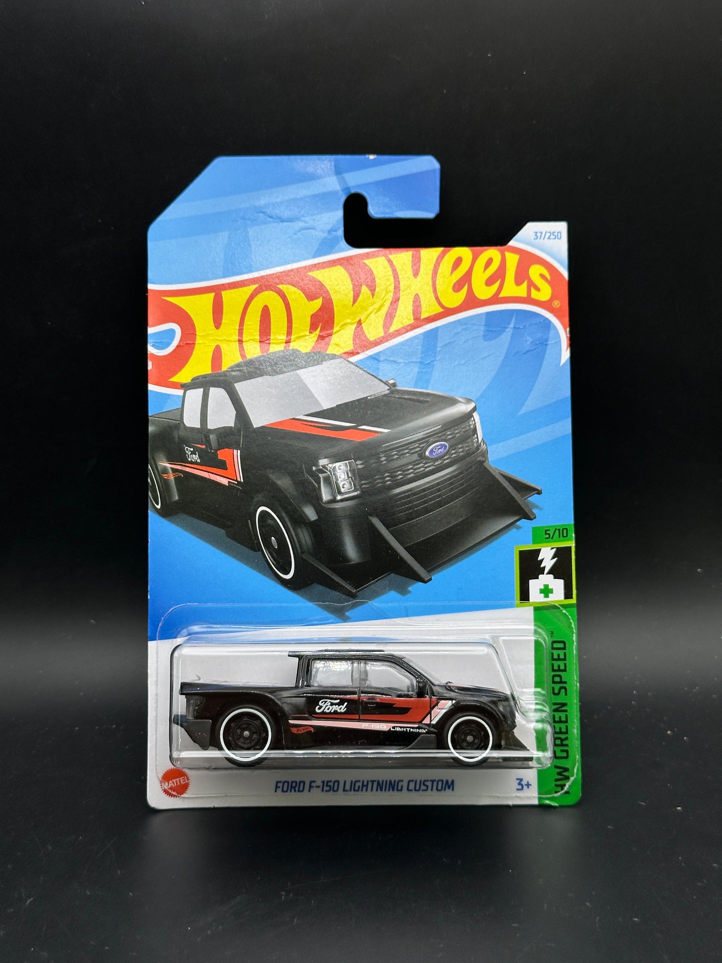 HOT WHEELS - FORD F - 150 LIGHTNING CUSTOM (2024) - HW GREEN SPEED 5/10