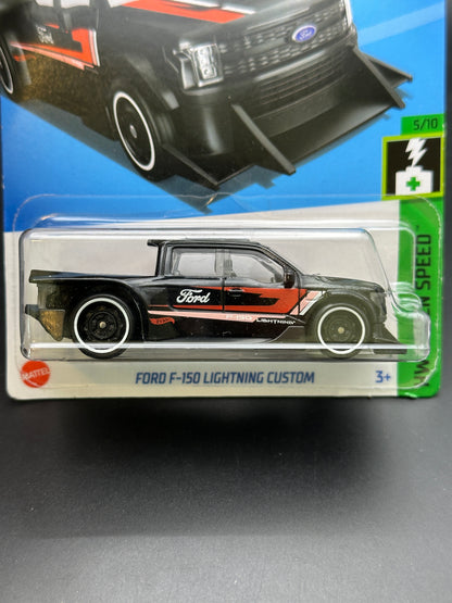 HOT WHEELS - FORD F - 150 LIGHTNING CUSTOM (2024) - HW GREEN SPEED 5/10