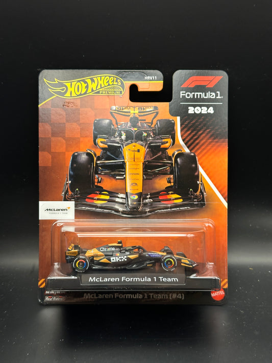 HOT WHEELS - LANDO NORRIS MCLAREN FORMULA 1 TEAM #4 (2025) - FORMULA 1 SERIES