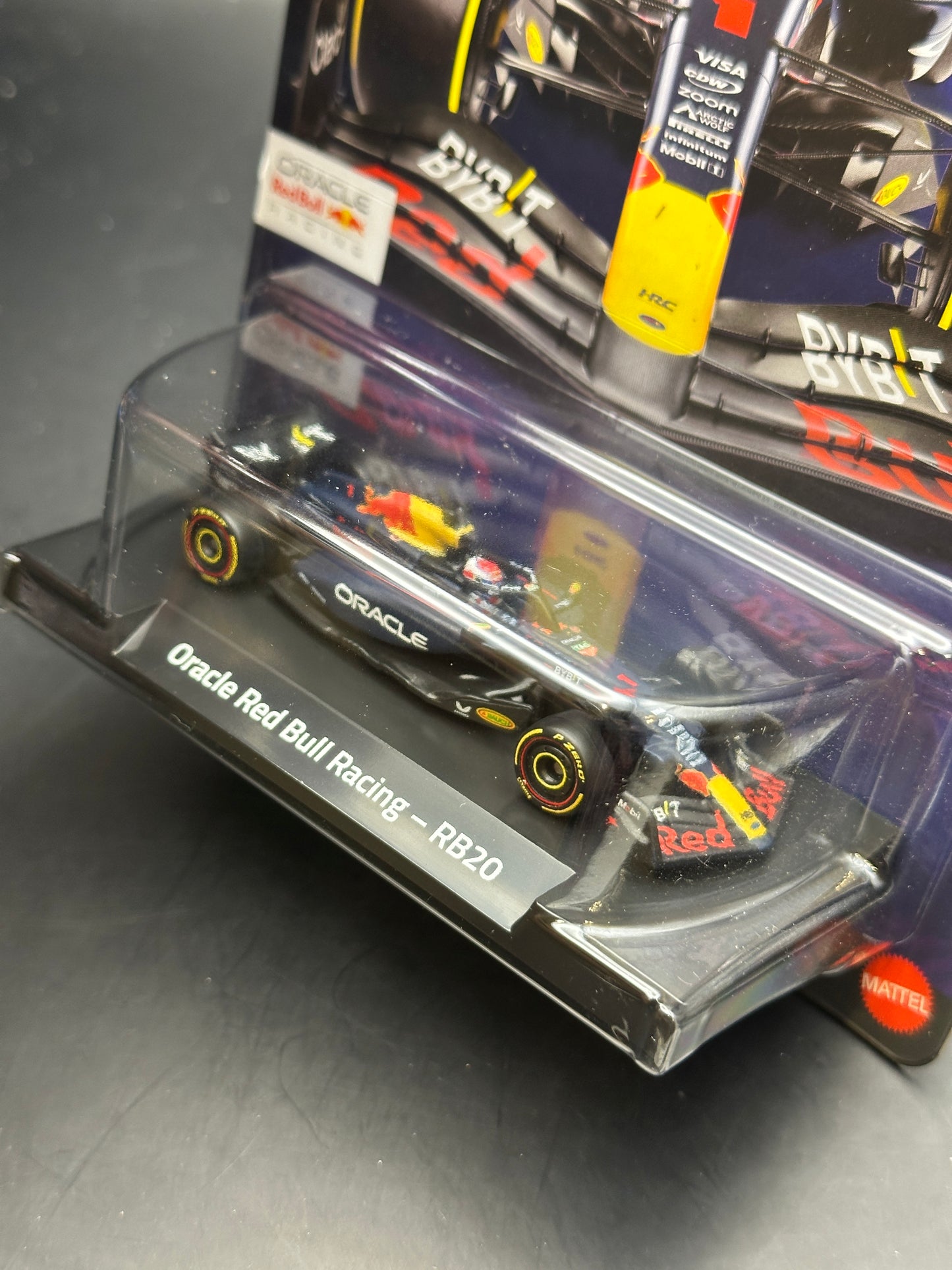 HOT WHEELS - MAX VERSTAPPEN ORACLE RED BULL RACING RB20 #1 (2025) - FORMULA 1 SERIES