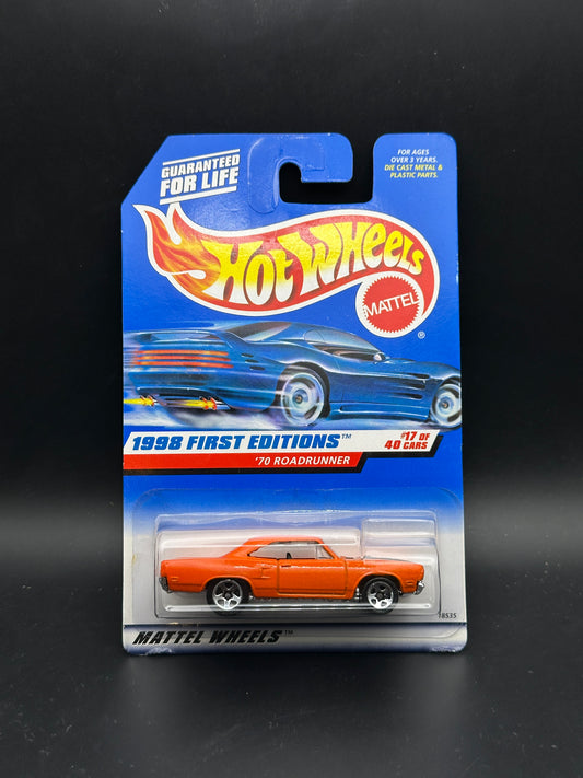 HOT WHEELS - 70 ROADRUNNER (1998) - HW 1998 FIRST EDITIONS 17/40