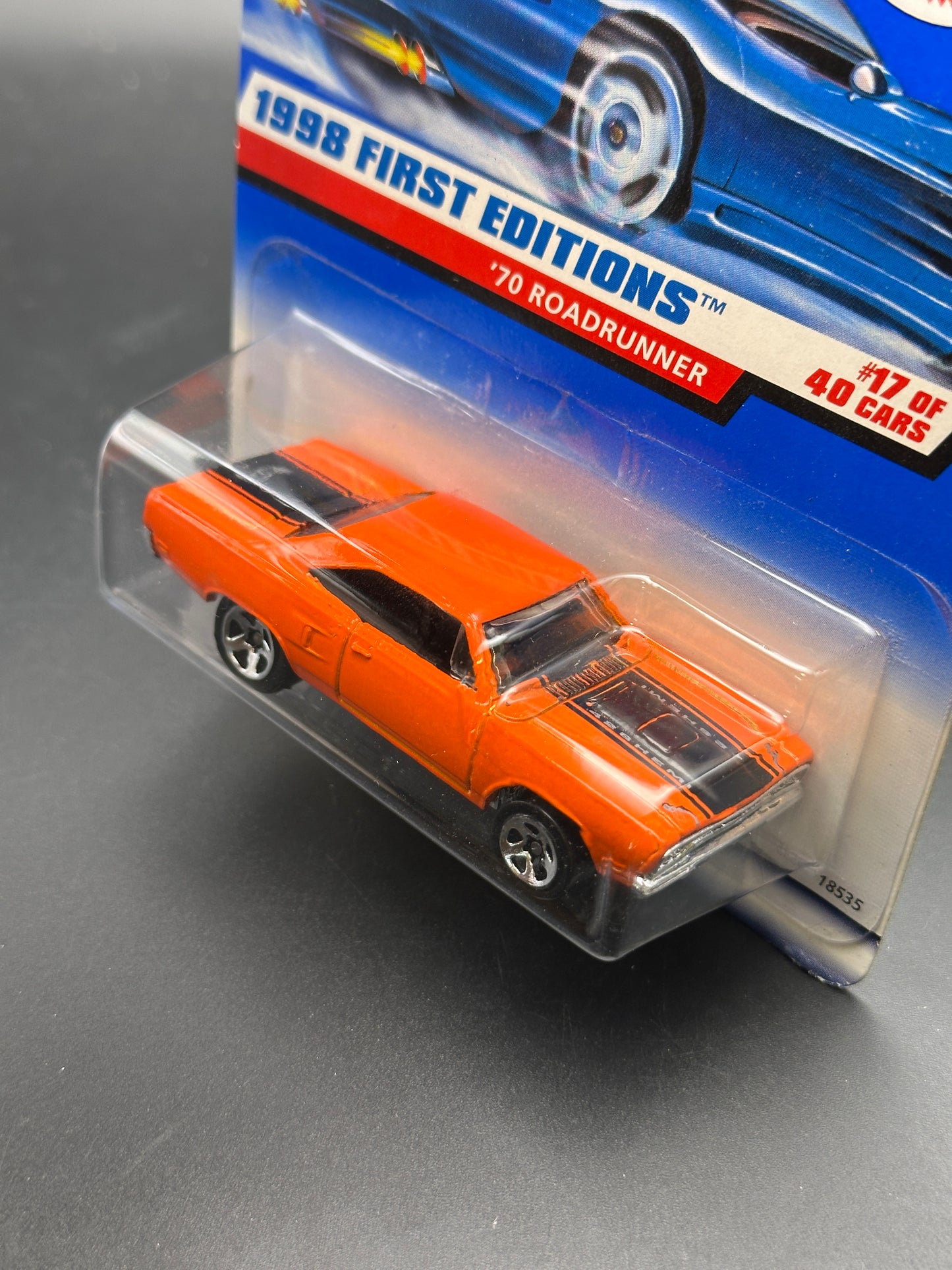 HOT WHEELS - 70 ROADRUNNER (1998) - HW 1998 FIRST EDITIONS 17/40