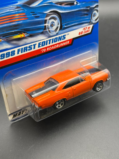 HOT WHEELS - 70 ROADRUNNER (1998) - HW 1998 FIRST EDITIONS 17/40