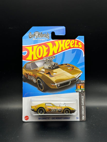 HOT WHEELS - 68 CORVETTE - GAS MONKEY GARAGE (2023) - HW DREAM GARAGE 5/5