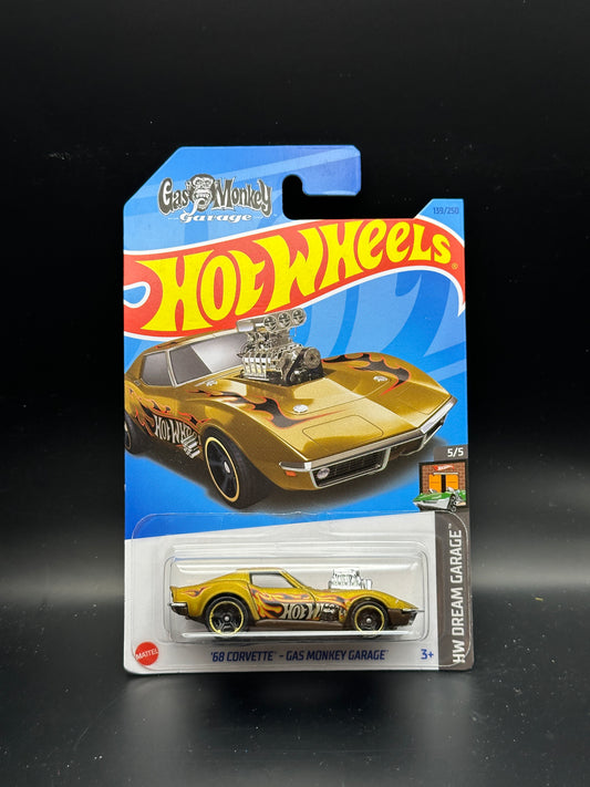 HOT WHEELS - 68 CORVETTE - GAS MONKEY GARAGE (2023) - HW DREAM GARAGE 5/5