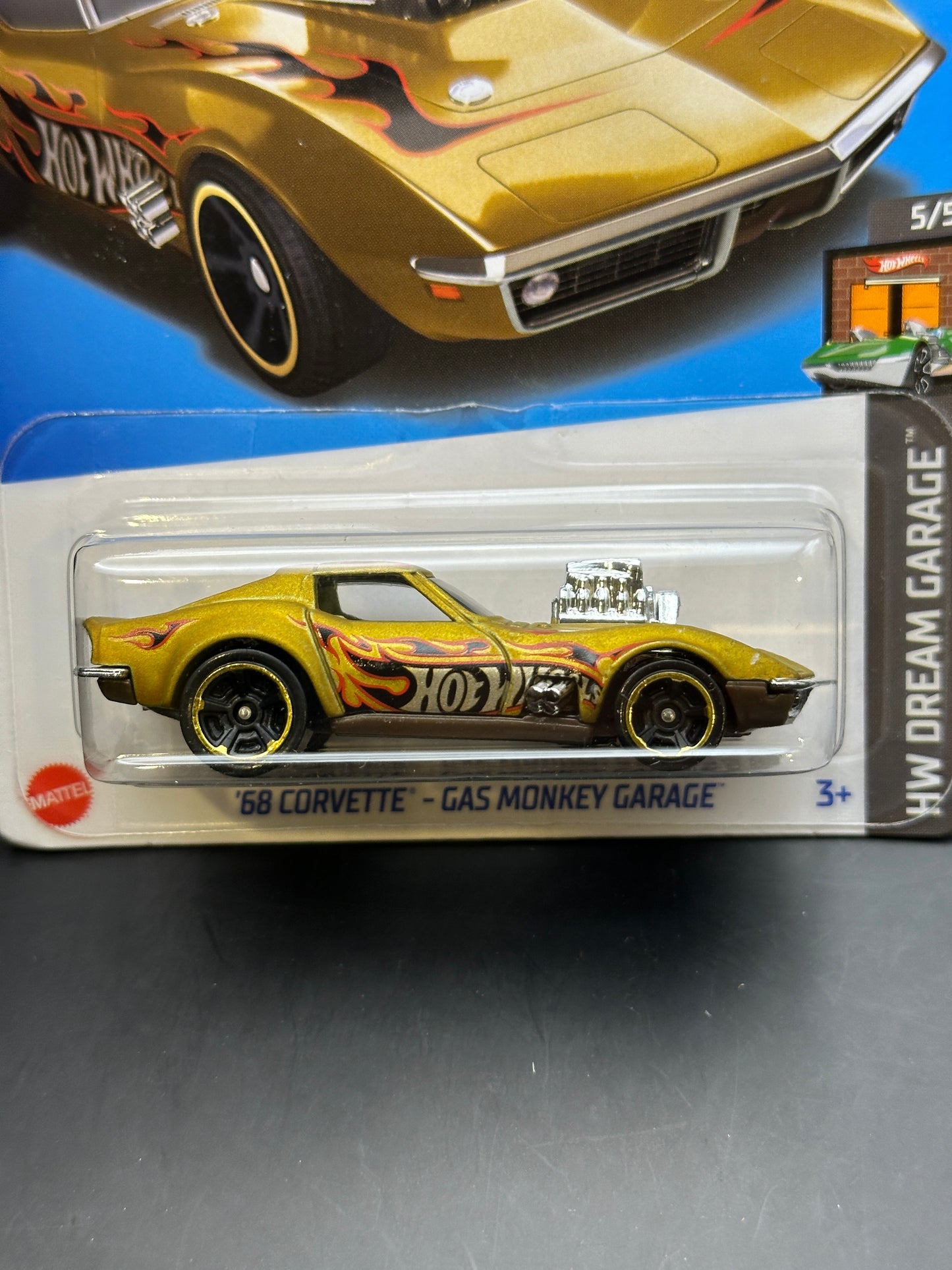HOT WHEELS - 68 CORVETTE - GAS MONKEY GARAGE (2023) - HW DREAM GARAGE 5/5