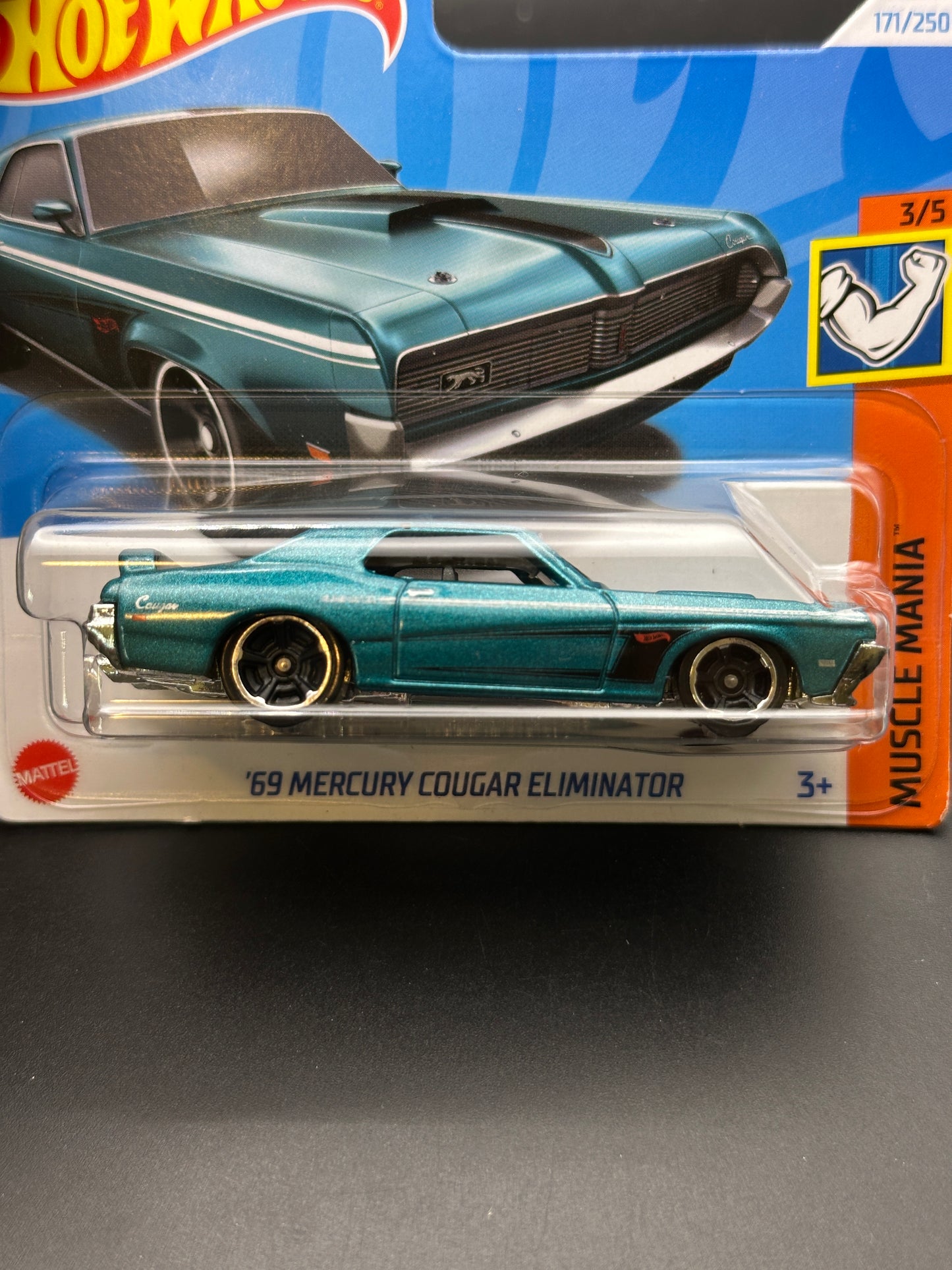 HOT WHEELS - 69 MERCURY COUGAR ELIMINATOR (2024) - HW MUSCLE MANIA 3/5