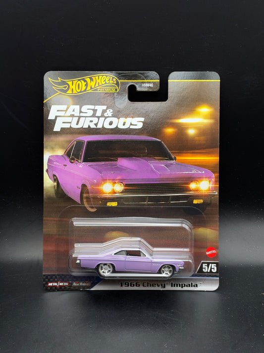 HOT WHEELS - 1966 CHEVY IMPALA (2025) - FAST SUPERSTARS - FAST AND FURIOUS 5/5