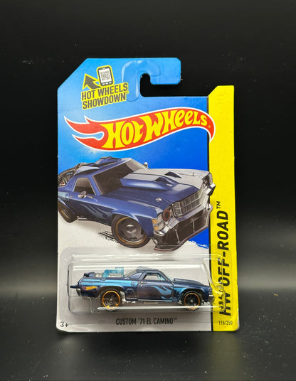 HOT WHEELS - CUSTOM 71 EL CAMINO - TREASURE HUNT (2014) - HW OFF ROAD