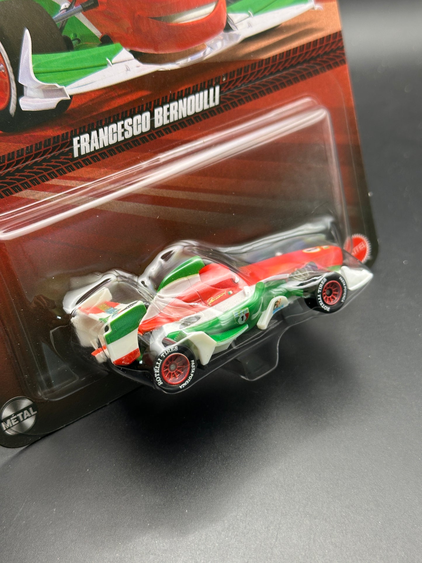 DISNEY PIXAR CARS - FRANCESCO BERNOULLI - CARS - DIECAST