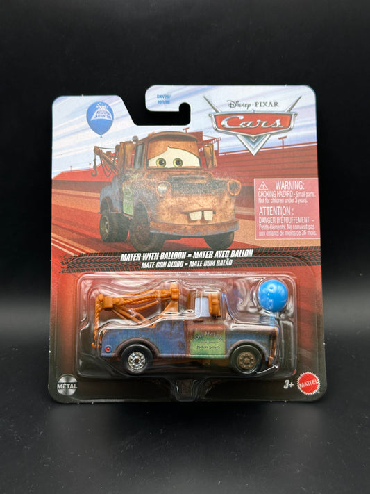 DISNEY PIXAR CARS - MATER WITH BALLOON - CARS - DIECAST