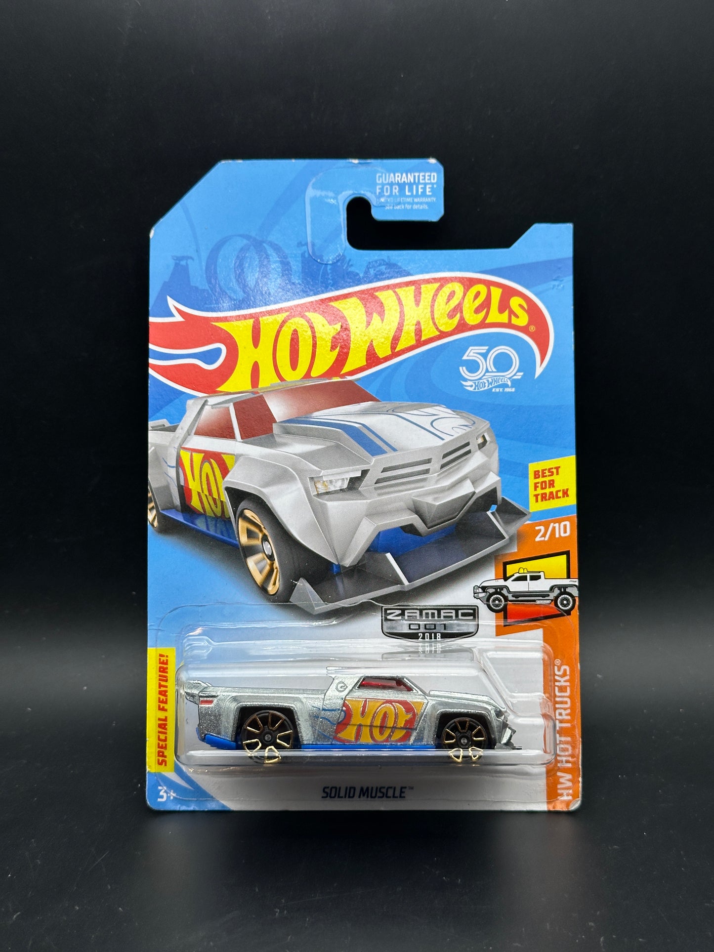 HOT WHEELS - SOLID MUSCLE (2018) - ZAMAC - HW HOT TRUCKS 2/10