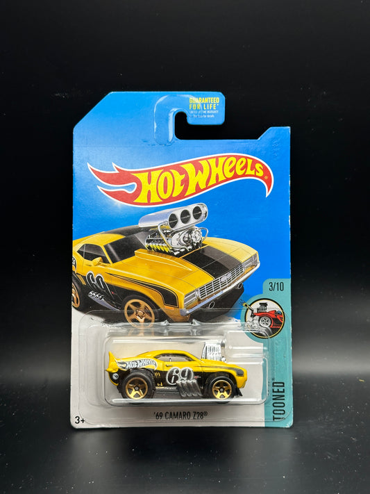 HOT WHEELS - 69 CAMARO Z28 - TREASURE HUNT (2017) - HW TOONED 3/10