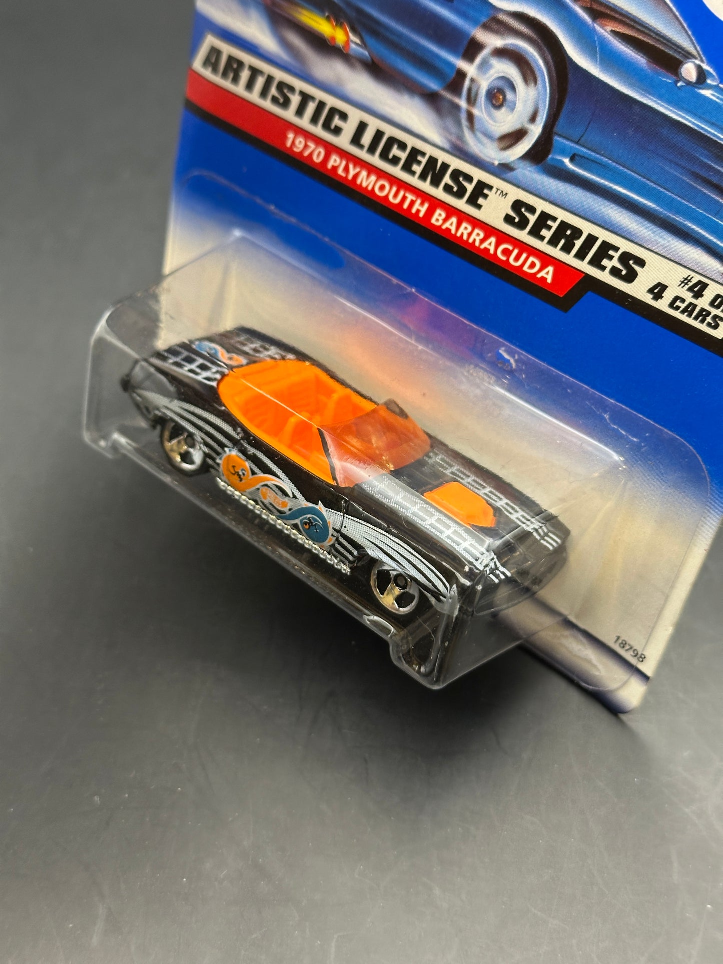 HOT WHEELS - 1970 PLYMOUTH BARRACUDA (1998) - HW ARTISTIC LICENSE SERIES 4/4