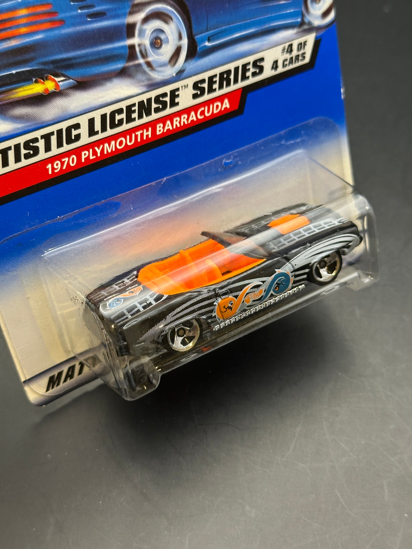 HOT WHEELS - 1970 PLYMOUTH BARRACUDA (1998) - HW ARTISTIC LICENSE SERIES 4/4