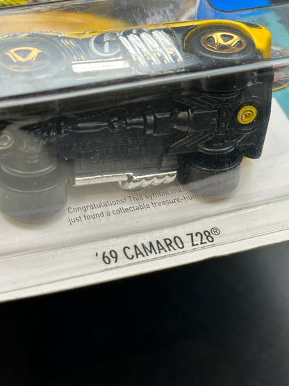 HOT WHEELS - 69 CAMARO Z28 - TREASURE HUNT (2017) - HW TOONED 3/10