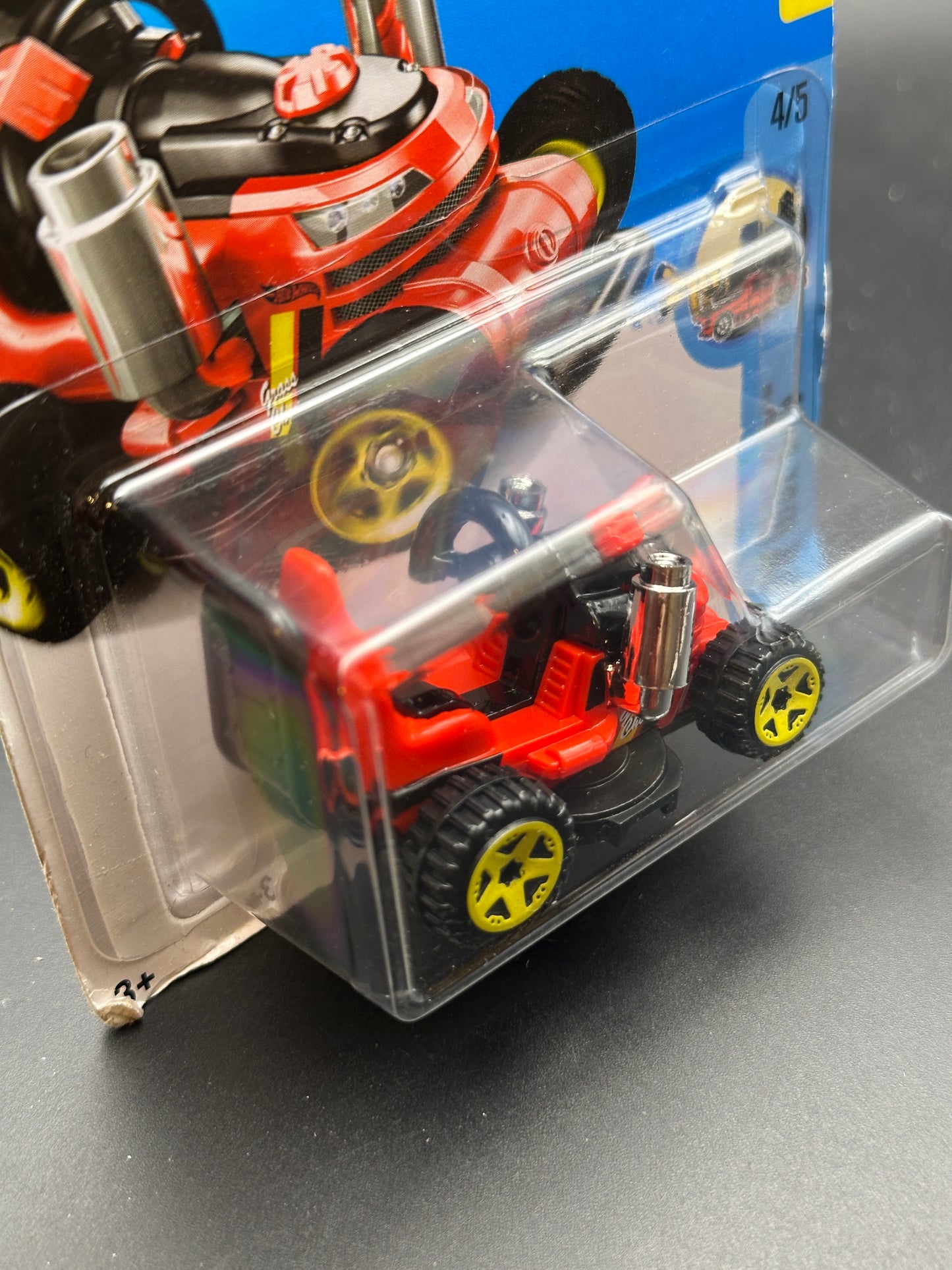 HOT WHEELS - GRASS CHOMPER (2016) - HW RIDE ONS 4/5